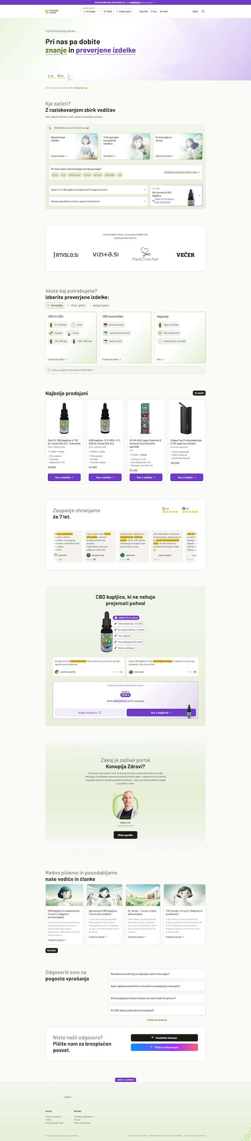 Reference Konoplja Zdravi